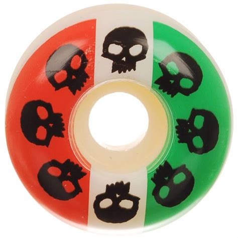 Zero Skateboards Zero Cervantes Signature Skull Skateboard Wheels 53mm