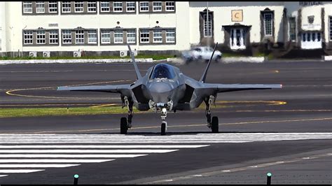 Lockheed Martin F Lightning Ii Raf Landing Takeoff Lajes