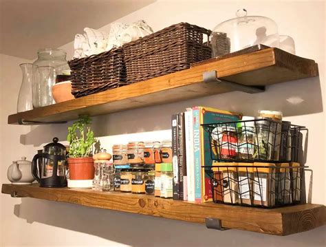 top kitchen shelf ideas  function  style aspect wall art