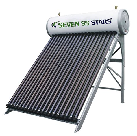 Seven SS Stars 200 Liters Pressurized Solar Water Heater Galvanized