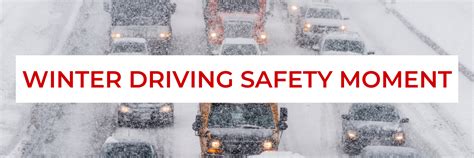 Winter Driving Safety Moment Printerworks West