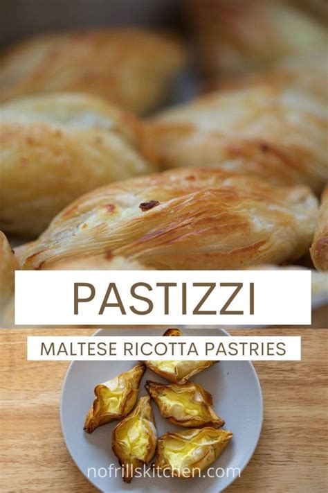 Maltese Pastizzi Recipe With Ricotta Filling No Frills Kitchen