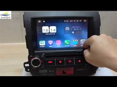 Sunnygoal Android Os Autoradio Dvd Gps Navigation Pour Peugeot