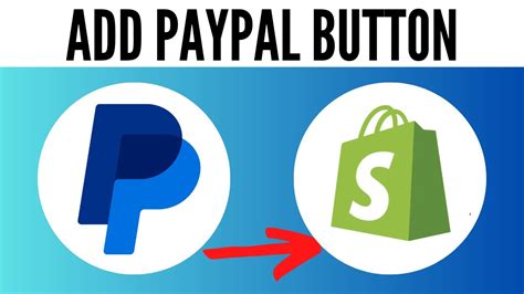 How To Add Paypal Button To Shopify 2024 Youtube