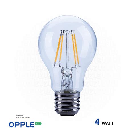 Opple Led Filament Lamp E27 4w 3000k Warm White Uz Store