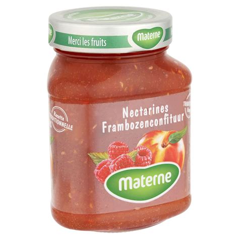 Materne Confiture De Nectarines Framboises G Carrefour Site