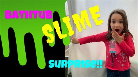 Bathtub Slime Surprise Ooze Baff Fun Youtube