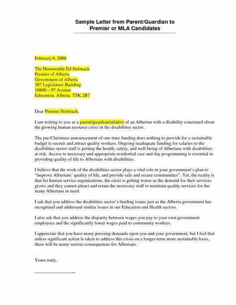 Mla Letter Format Formal Letter