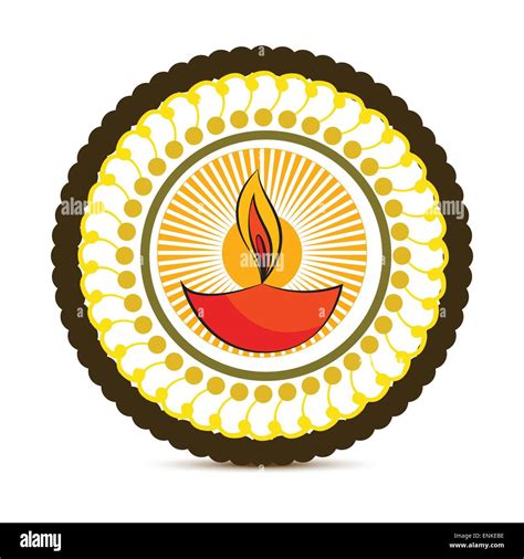 Vector Diwali Diya Illustration Stock Vector Image And Art Alamy