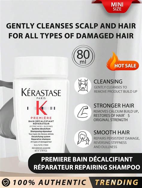 K Rastase Mini Premiere Bain Decalcifiant Reparateur Repairing Shampoo