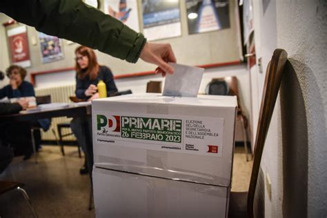 Voto Primarie Pd 2023 Letta Saluta Inno Alla Democrazia