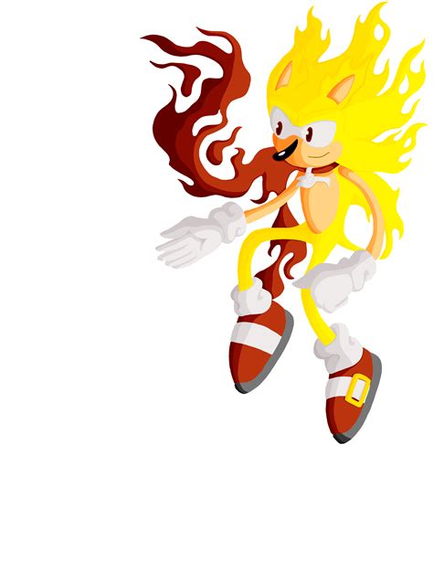 Super Sonic Transparent By Aquillis On Newgrounds