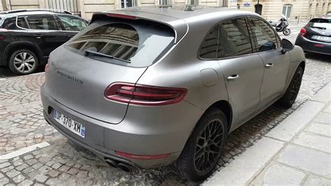 2015 Grey Mat Porsche Macan S Sportdesign In Paris France Youtube