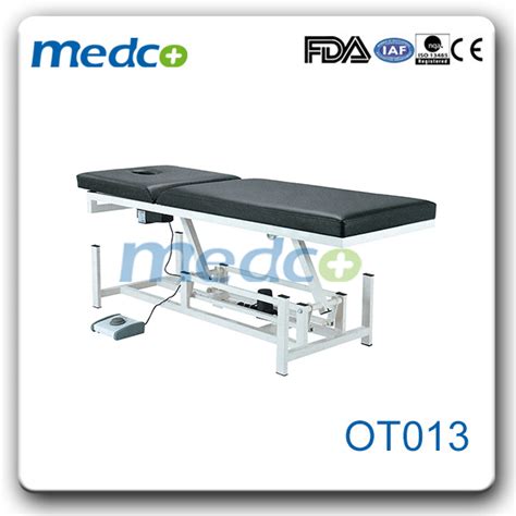 Electric Adjustable Hospital Examination Table Bed For Patient China