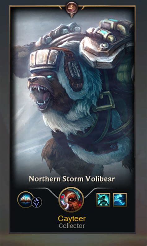 Old Volibear W All Skins