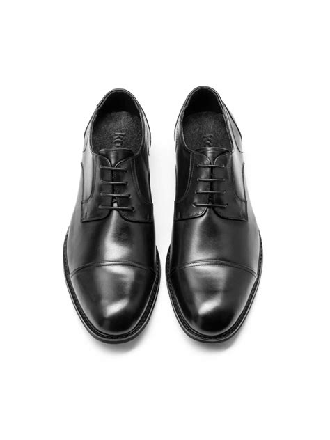 Men's black Derby shoes HENGILL