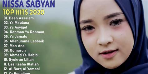 LINK Download MP3 Lagu Nissa Sabyan - Sholawat Nabi Full Album 2021 Gaes