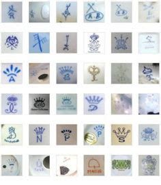 11 Pottery Marks - German Porcelain. ideas | pottery marks, pottery, porcelain