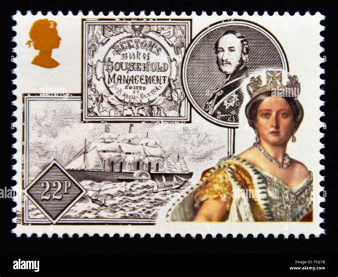 Postage Stamp Great Britain Queen Elizabeth Ii 1987 150th