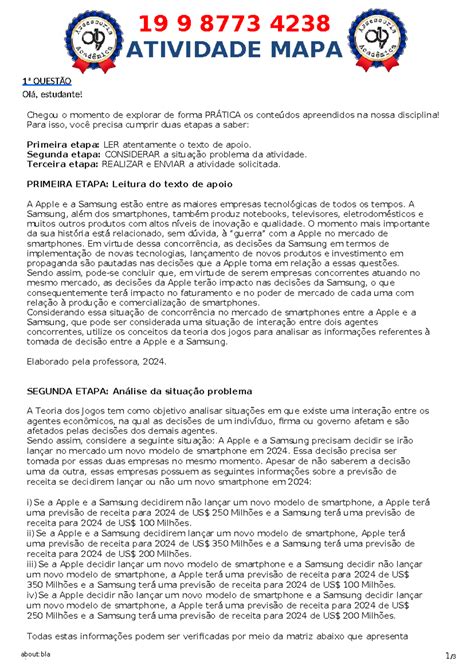 Mapa Eco Microeconomia Ii About Bla Nk