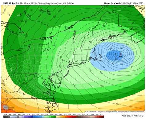 Eweather On Twitter Z Nam Coming Into Range An Eastern New England