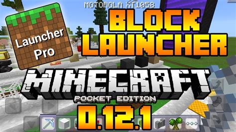 Block Launcher Minecraft Pe Youtube