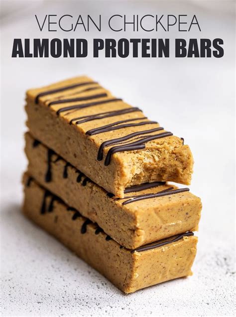 Vegan Chickpea Almond Protein Bars UK Health Blog Nadia S Healthy