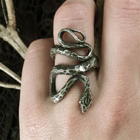 Silver Snake Ring