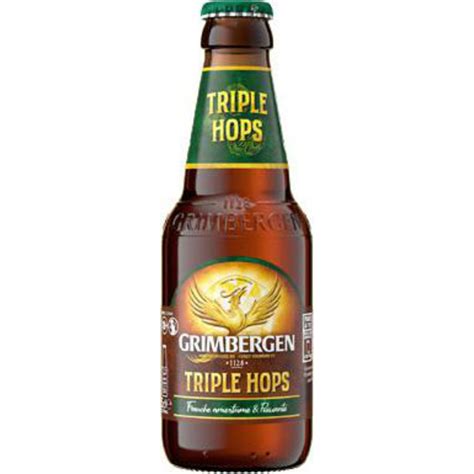 Grimbergen Bière blonde Triple Hops x cl pack de selfdrinks