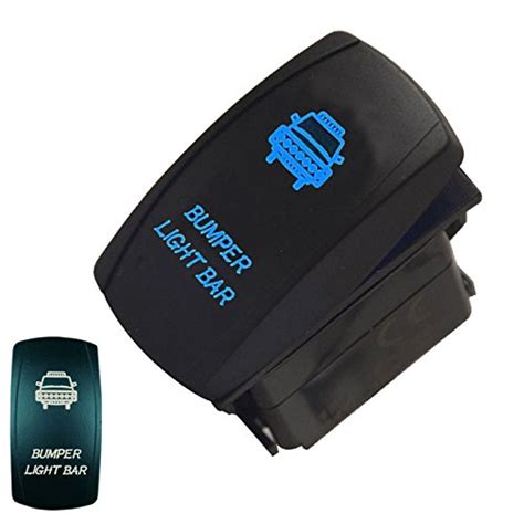 Ee Support V A Blue Led Car Offroad Auto Toggle Rocker Switch