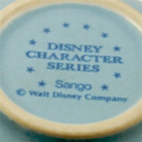 Decor Anique Vintage Sango Disney Character Series Bowl Goofy Collectibles