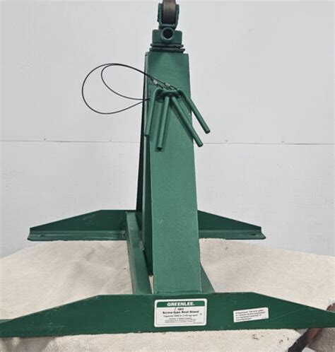 Greenlee Adjustable Reel Stand Green Ebay