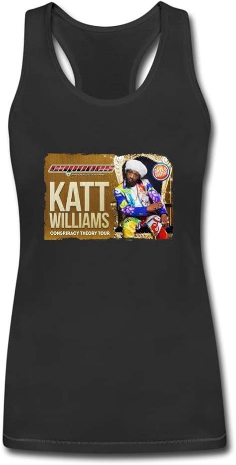 Amazon.com: 2016 Katt Williams Tour poster tank top for women ...