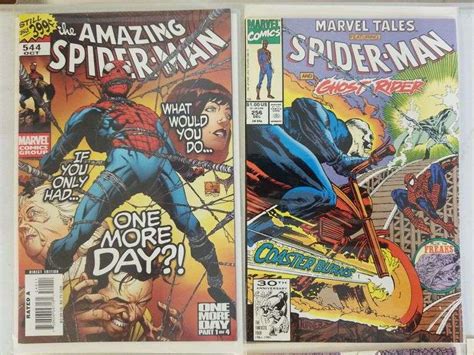 10 Marvel Spider Man & Ghost Rider Comic Books - Trice Auctions