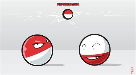 Voltorb evolution by platfus123 on DeviantArt