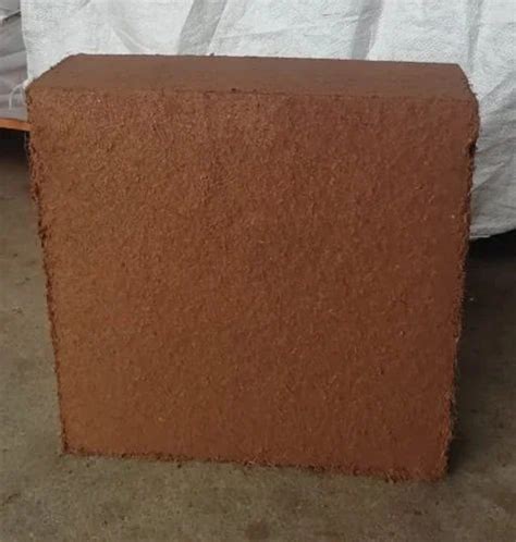 Cubical Mm Brown Cocopeat Block For Plant Nurseries Packaging Type