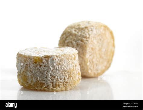 French Cheese Called Crottin De Chevre A Goat Cheese Stock Photo Alamy