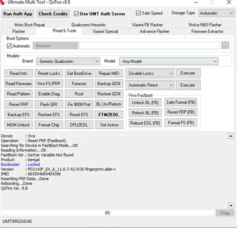 GSM Forum Vivo Y33t Frp Removed Success By Fastboot Mode In Umt Dongle