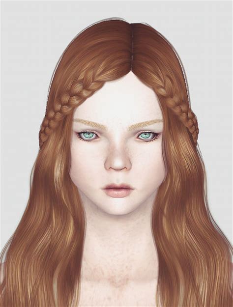 Cazys Northern Star Hairstyle Retextured By Momo Sims Hairs