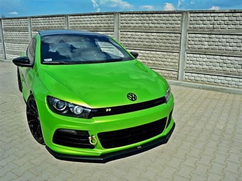 Maxton Design Front Splitter V 2 Volkswagen Scirocco R Mk3