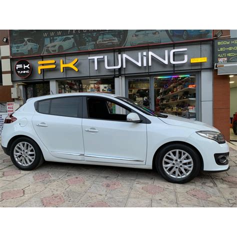 RENAULT MEGANE 3 SPOR YAY 5 CM MAKYAJLI UYGULAMALI RESİM FK