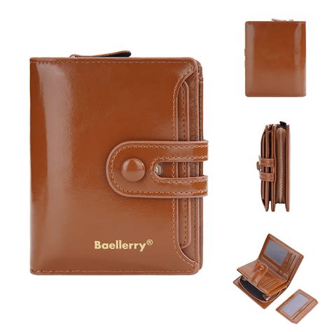 Jual BAELLERRY N3255 Dompet Wanita Lipat Pendek Bahan Kulit PU Leather