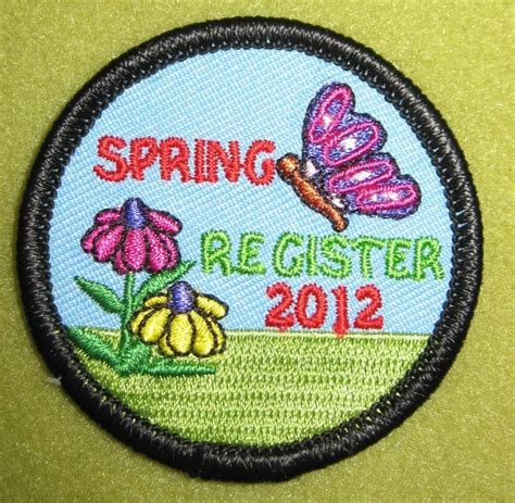 Girl Scout 100th Anniversary Early Registration Patch