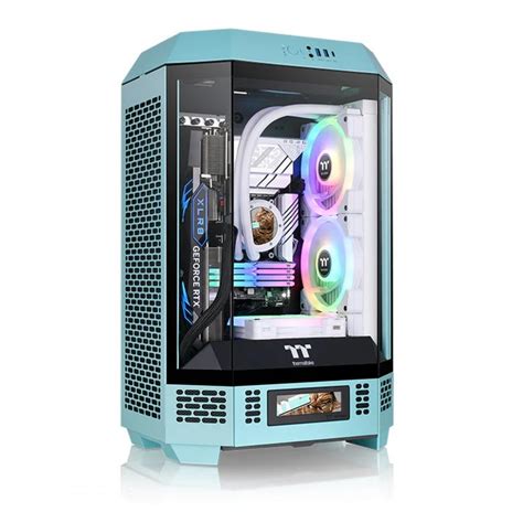 Gabinete Gamer Thermaltake The Tower 300 Micro Tower Vidro Temperado