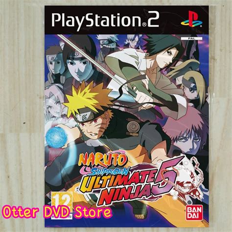 Jual Kaset Game PS2 PS 2 Naruto Shippuden Ultimate Ninja 5 Shopee