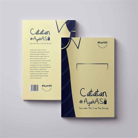 Desain Cover Buku Keren Coretan