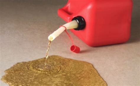 How To Clean Gas Spills In The Garage Nels Garage