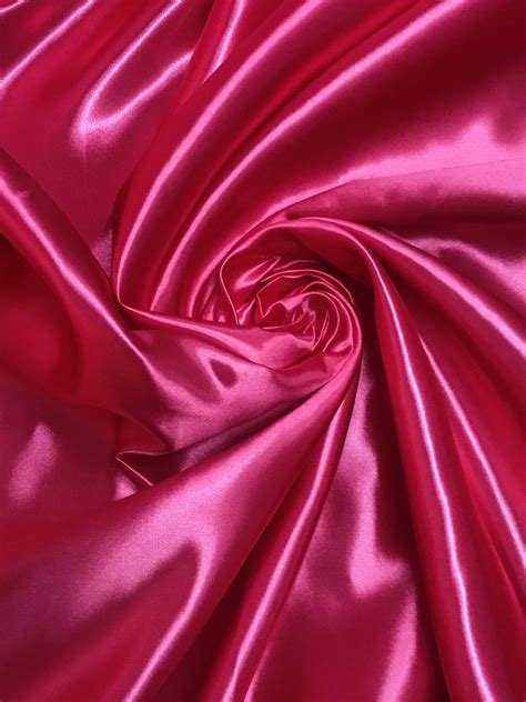 Bridal Thick Shiny Satin Fabric 60 Wide Sells By The Etsy Canada