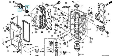 Honda Thermostat Set BF60 Der Wassersportladen