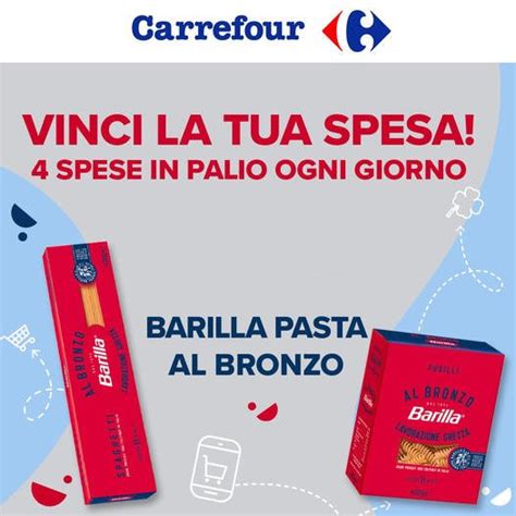 Vinci La Tua Spesa Ogni Giorno Su Carrefour It Spese In Palio